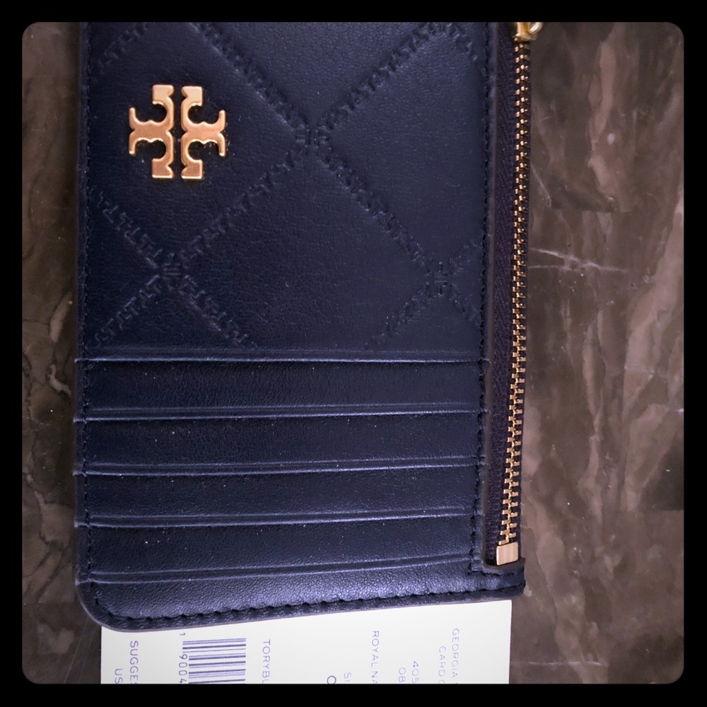 Tory Bursh Blue wallet brand new